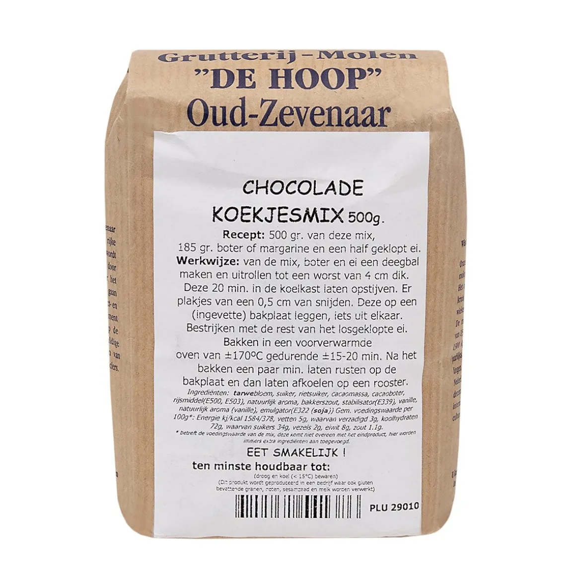 Molen de Hoop Chocolade Koekjesmix 500g