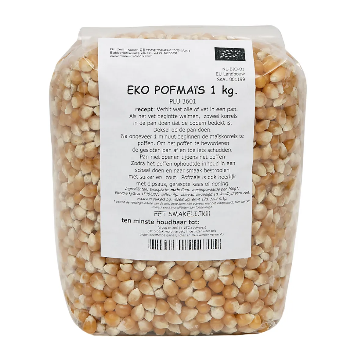 Molen de Hoop EKO Pofmais 1kg
