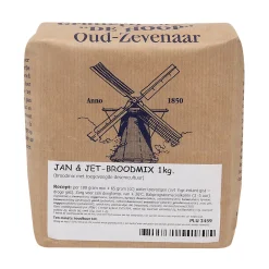Molen de Hoop Jan & Jet Broodmix 1kg (geen gist nodig)