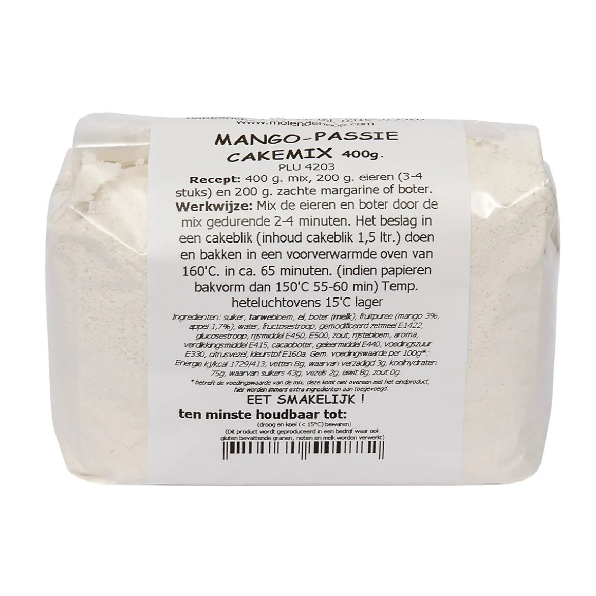 Molen de Hoop Mango-Passie Cakemix 400g