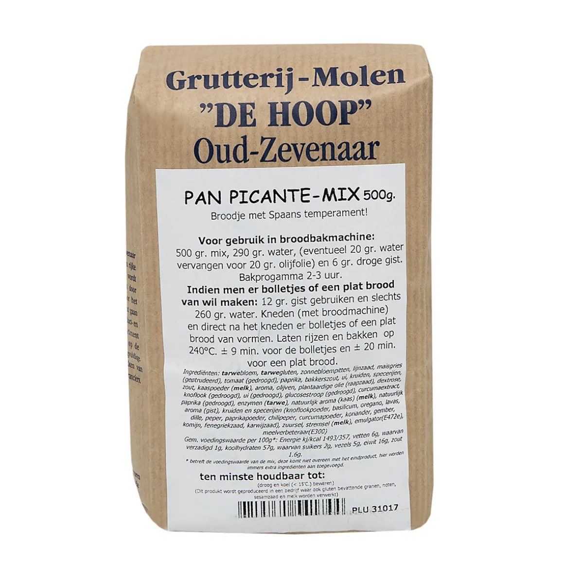 Molen de Hoop Pan Picante Broodmix 500g