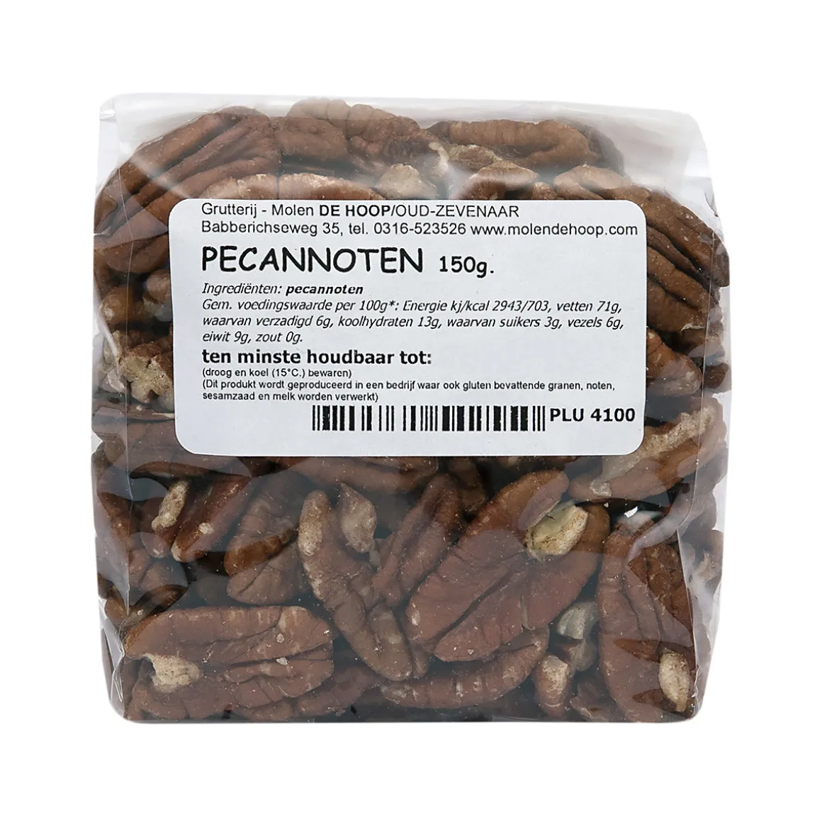 Molen de Hoop Pecannoten 150gr