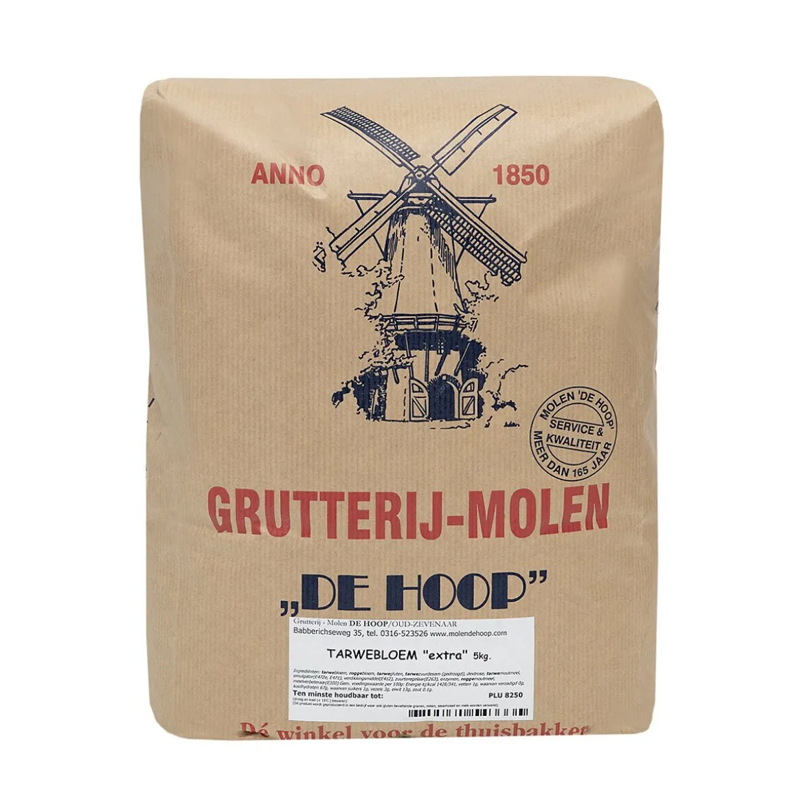 Molen de Hoop Tarwebloem 'Extra' 5kg