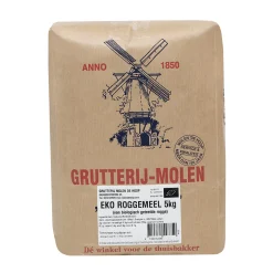 Molen de Hoop Volkoren Roggemeel EKO 5kg