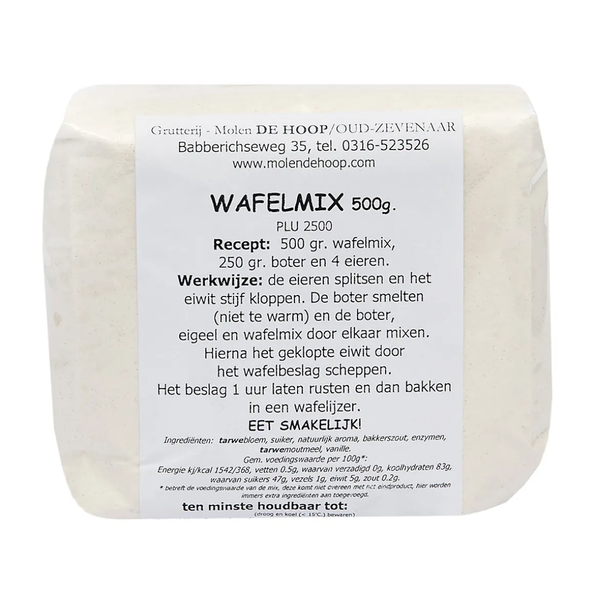 Molen de Hoop Wafelmix 500gr