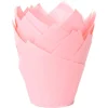 Muffin Cups HoM Tulp Baby Roze 36st.