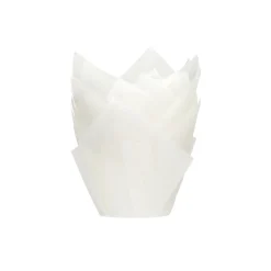 Muffin Cups HoM Tulp Wit 200st.