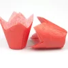 Muffin cups tulpmodel Rood 200 st.