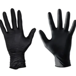 Nitril Handschoenen (Wegwerp) Zwart 100st. - Maat M