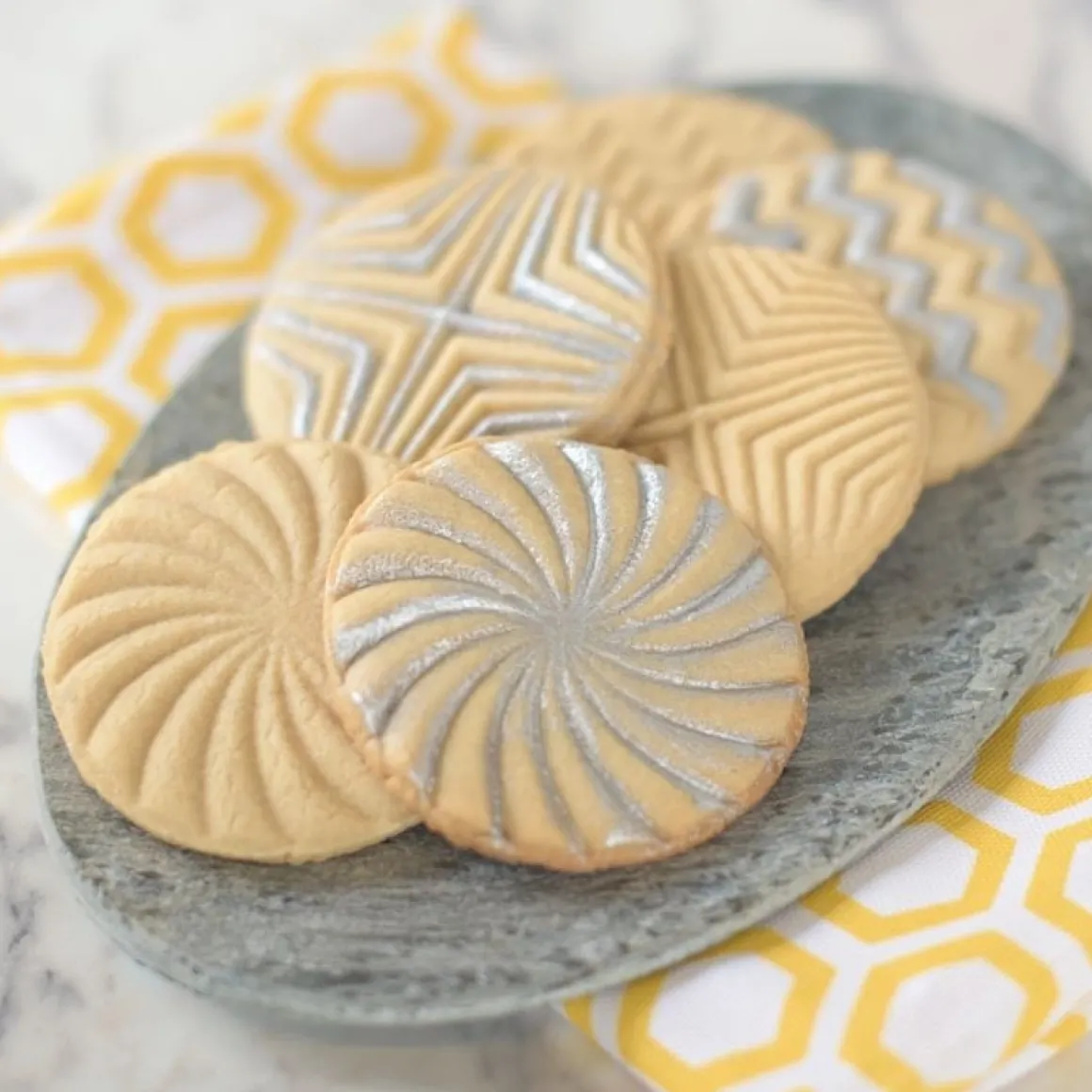 Nordic Ware Koekjesstempel Geo Set/3