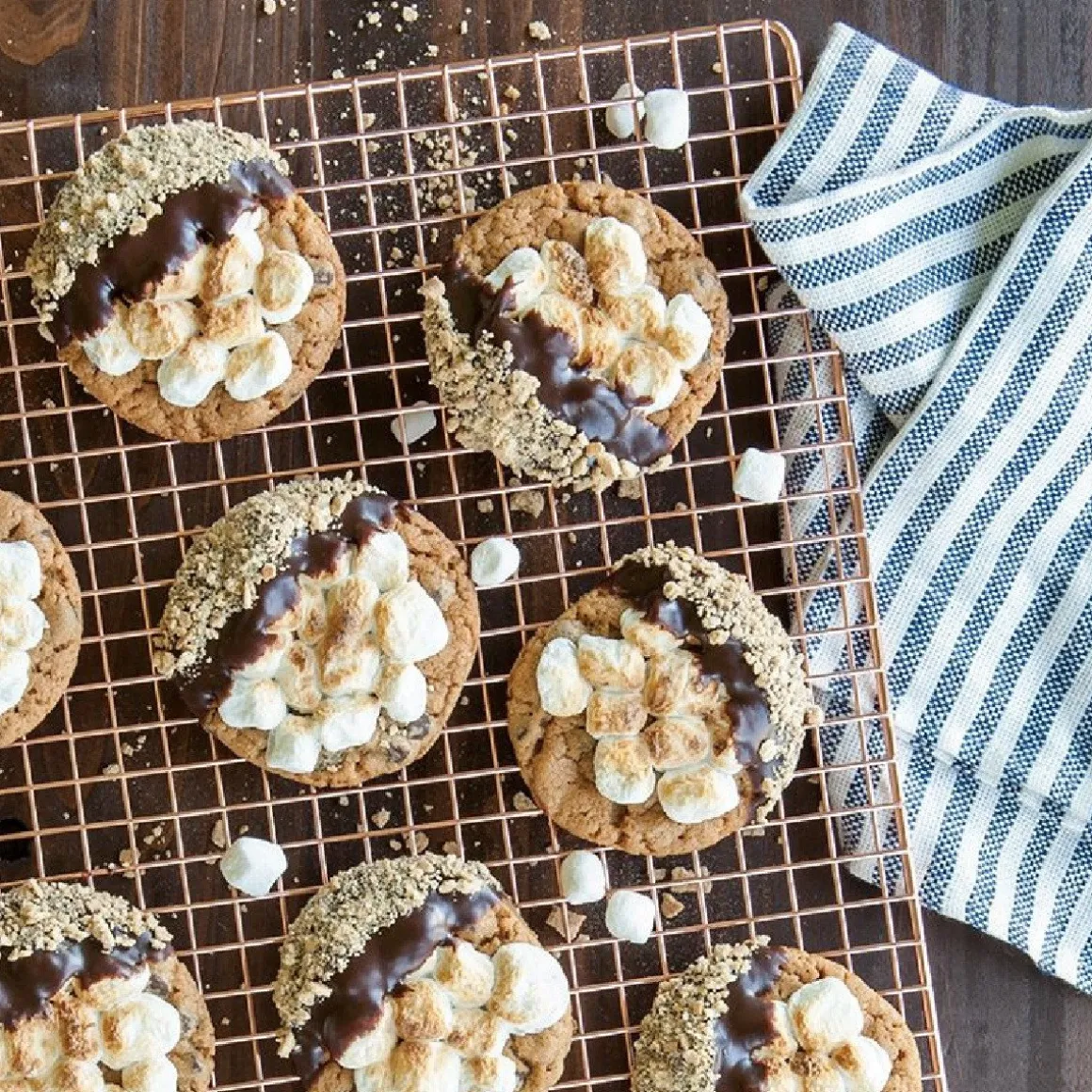 Nordic Ware Koel / Druip Rek Koper 51x40cm