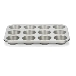 Patisse Muffin / Cupcake Bakvorm Silver-Top 12 stuks 35cm