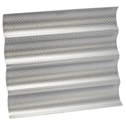 Patisse Stokbroodvorm 4-delig Silver-Top 38cm