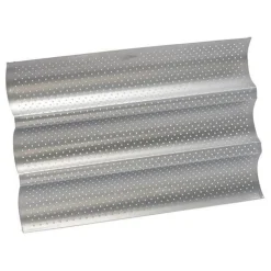 Patisse Stokbroodvorm 3-delig Silver-Top 38x24cm