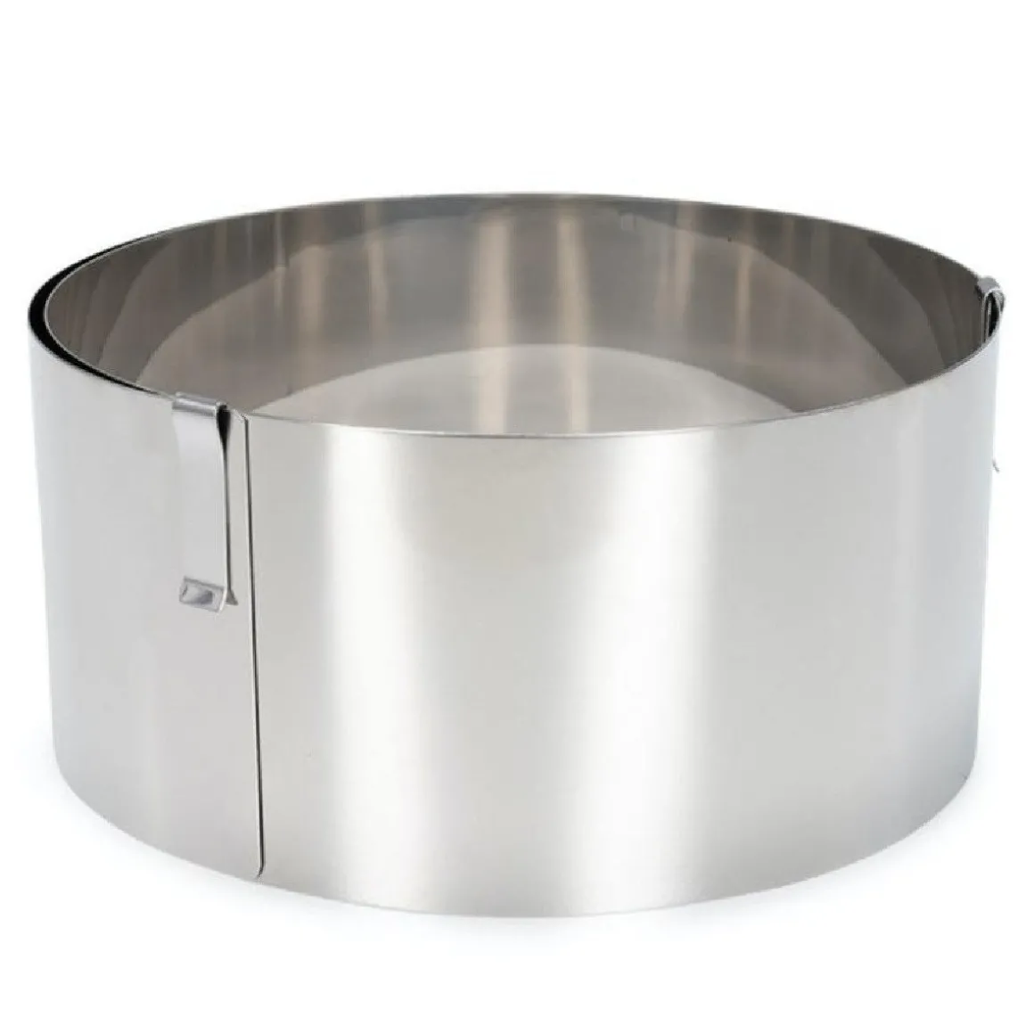 Patisse Taartring Verstelbaar RVS Ø18-30cm