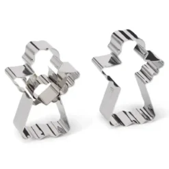 Patisse Uitstekers Engel RVS 7cm 2-delig**