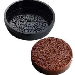 Pavoni Siliconen Vorm Azteca Ø18x4cm