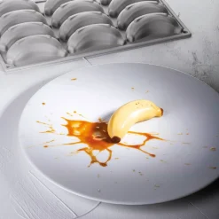 Pavoni Siliconen Vorm Banaan 90x40,5mm (12) 30x17,5cm