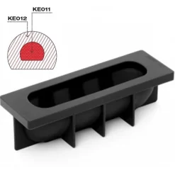 Pavoni Siliconen Vorm Inserimento 230x55x50mm