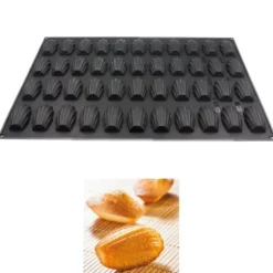 Pavoni Siliconen Vorm Madeleine 78x45mm (44) 60x40cm