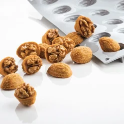 Pavoni Siliconen Vorm Notendop 38x28mm (18) 30x17,5cm