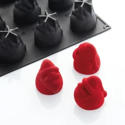 Pavoni Siliconen Vorm Santa (Haasnoot) 60x72mm (12) 30x40cm