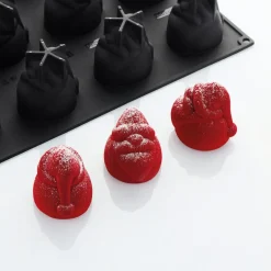 Pavoni Siliconen Vorm Santa (Haasnoot) 60x72mm (12) 30x40cm