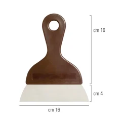 Plaatkrabber RVS 16x16 cm**