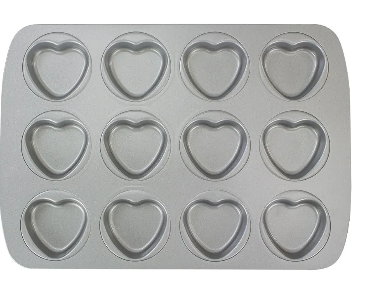 PME Bakvorm Hartjes 12 stuks