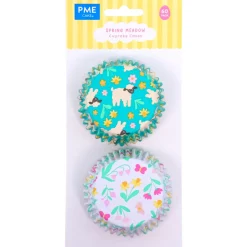 PME Cupcake Vormpjes Lenteweide Ø52mm 60st.