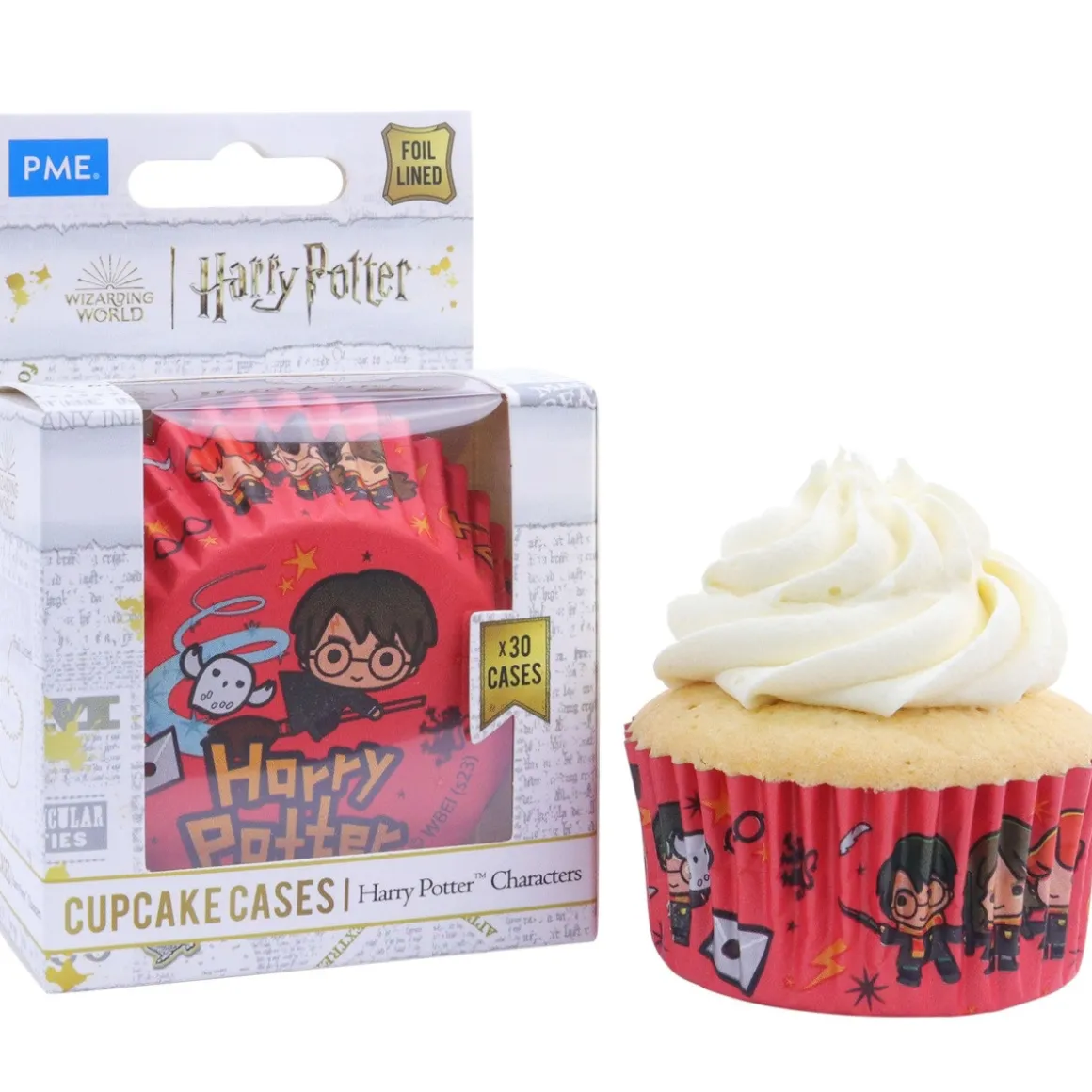 PME Harry Potter Karakters Cupcake Vormpjes Ø52mm 30st.