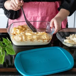 Pyrex Cook & Store Ovenschaal met Deksel 23x15x7cm