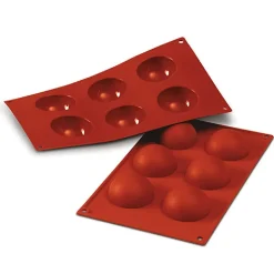 Siliconen Bakvorm Halve Bol Ø60h30mm (6)