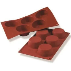 Siliconen Bakvorm Muffin Groot Ø81h32mm (5)