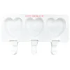 Siliconen IJsjesmal/Cakesicle Heart