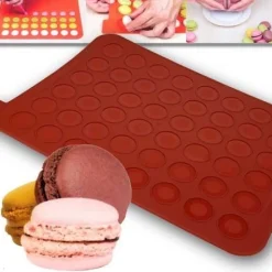 Silikomart Siliconen Bakmat Macarons 30x40cm / 48 macarons