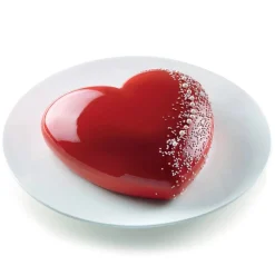 Silikomart Siliconen Bakvorm Batticuore Hart 20,5x19,8cm