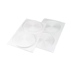 Silikomart Siliconen Bakvorm Spiraal (2x) Ø14cm