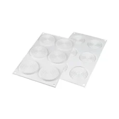 Silikomart Siliconen Bakvorm Spiraal (6x) Ø7cm