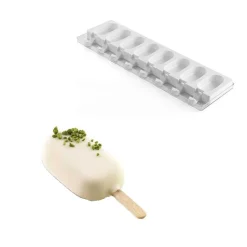 Silikomart Siliconen IJsjesmal Mini Classic (16x) + 100stk