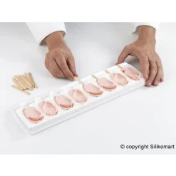 Silikomart Siliconen IJsjesmal Mini Classic (16x) + 100stk