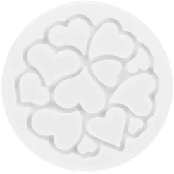 Silikomart Siliconen Mold Mini Love Ø6x0,2cm Set/6