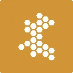 Silikomart Siliconen Stencil Honing 10x7,7x0,1cm Set/2