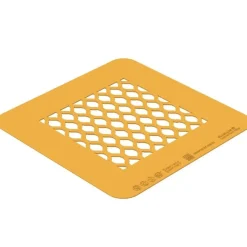 Silikomart Siliconen Stencil Alambra 10x10x0,1cm Set/2