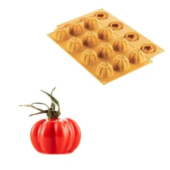 Silikomart Siliconen Vorm Tomaat (12) Ø43x28mm