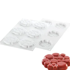 Silikomart Siliconen Vorm Paradis (6) Ø7x1,1cm