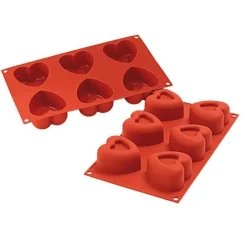 Silikomart Siliconen Vorm Pasion (6x) 69,5x72x39,5(h)mm