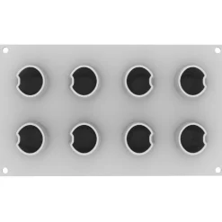 Silikomart Siliconen Vorm Taki (8) Ø5x7cm**