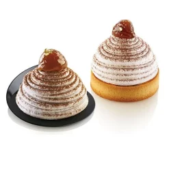 Silikomart Siliconen Vorm Montblanc (6) Ø74x42mm