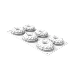 Silikomart Siliconen Vorm Kaleido (6) Ø7,5x2,5cm